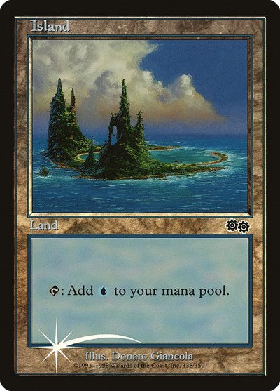 Island (1999) (Promos: Arena) Heavy Play Foil