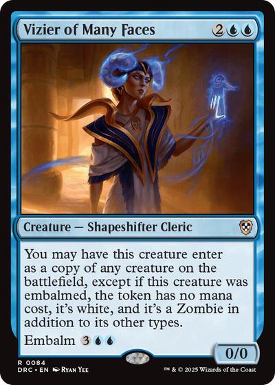 Vizier of Many Faces (Commander: Aetherdrift) Near Mint