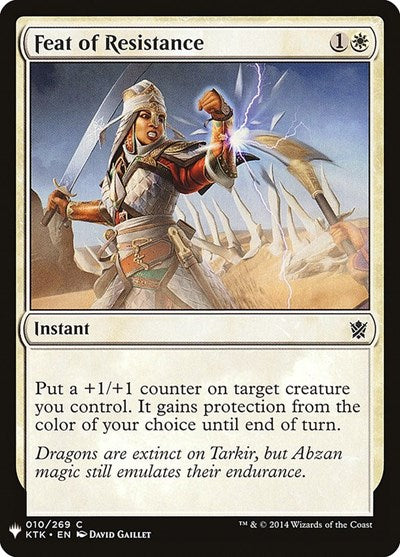 Feat of Resistance (Mystery Booster) Near Mint