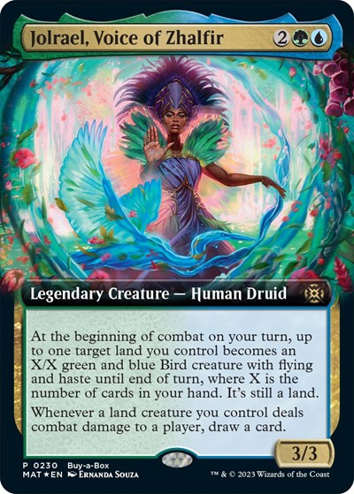 Jolrael, Voice of Zhalfir (Promos: Buy-A-Box) Light Play Foil