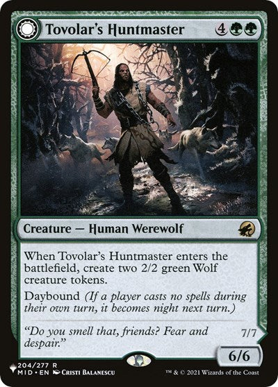 Tovolar's Huntmaster (Secret Lair Commander: From Cute to Brute) Medium Play
