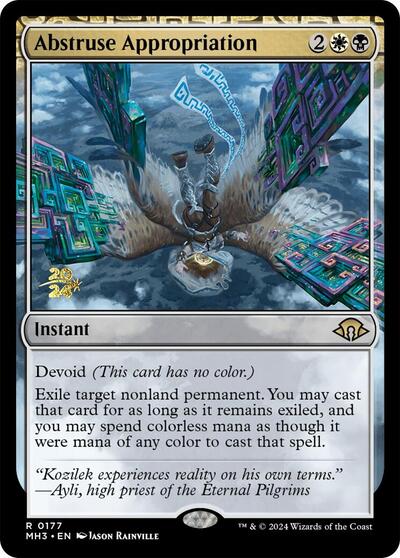 Abstruse Appropriation (Promos: Prerelease Cards) Light Play Foil