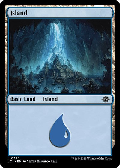 Island (0395) (The Lost Caverns of Ixalan) Near Mint