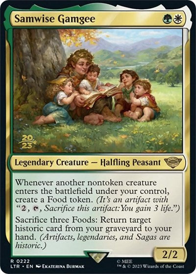 Samwise Gamgee (Promos: Prerelease Cards) Near Mint Foil