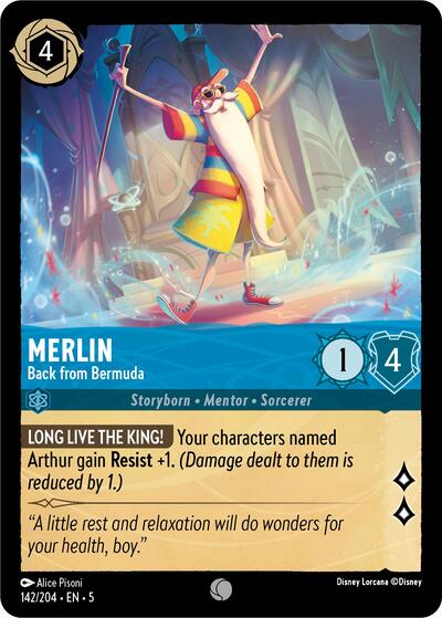 Merlin - Back from Bermuda (Shimmering Skies) Near Mint