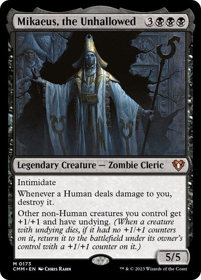 Mikaeus, the Unhallowed (Commander Masters) Damaged / Poor