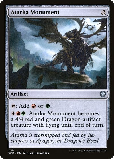 Atarka Monument (Commander 2022 Starter Decks) Near Mint