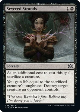 Severed Strands (Double Masters 2022) Light Play