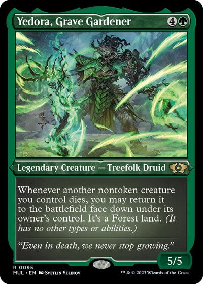 Yedora, Grave Gardener (Foil Etched) (March of the Machine: Multiverse Legends) Near Mint Foil