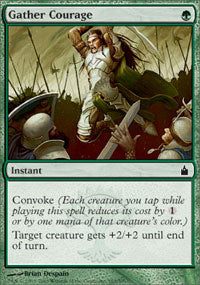 Gather Courage (Ravnica) Medium Play Foil