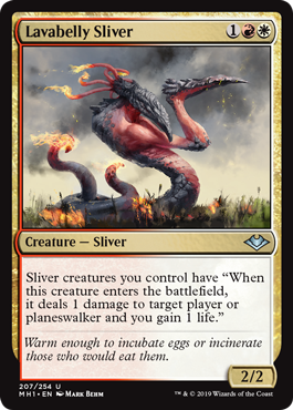 Lavabelly Sliver (Modern Horizons) Medium Play Foil