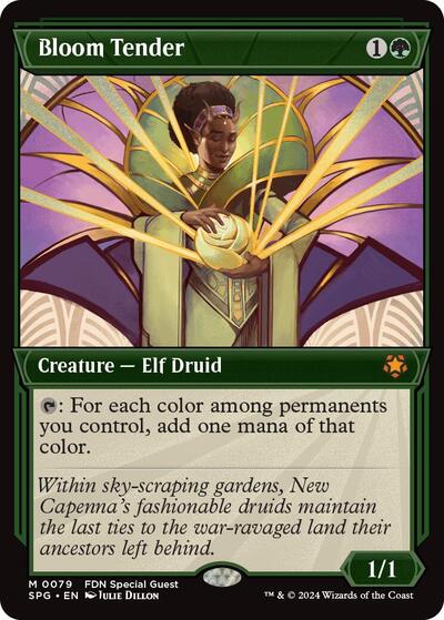 Bloom Tender (Showcase) (Special Guests) Near Mint Foil