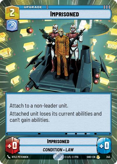 Imprisoned (Hyperspace) (Shadows of the Galaxy) Near Mint