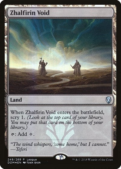 Zhalfirin Void (Promos: League) Heavy Play Foil