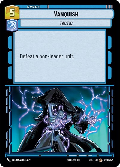 Vanquish (Spark of Rebellion) Near Mint Foil
