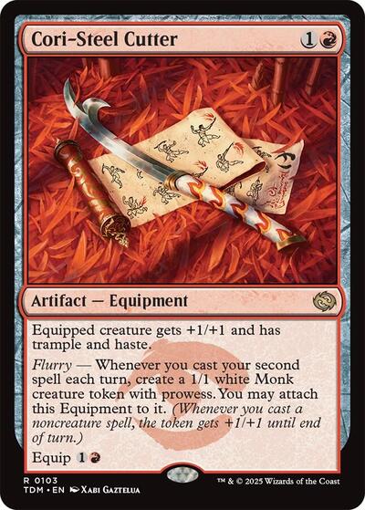 Cori-Steel Cutter (Tarkir: Dragonstorm) Light Play