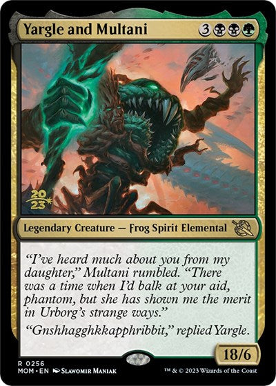 Yargle and Multani (Promos: Prerelease Cards) Light Play Foil