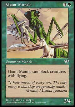 Giant Mantis (Mirage) Near Mint