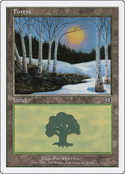 Forest (50) (Promos: Deckmasters Garfield vs Finkel) Near Mint