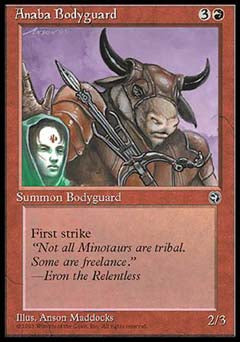Anaba Bodyguard (1) (Homelands) Medium Play