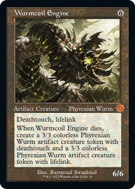 Wurmcoil Engine (The Brothers' War: Retro Frame Artifacts) Medium Play Foil