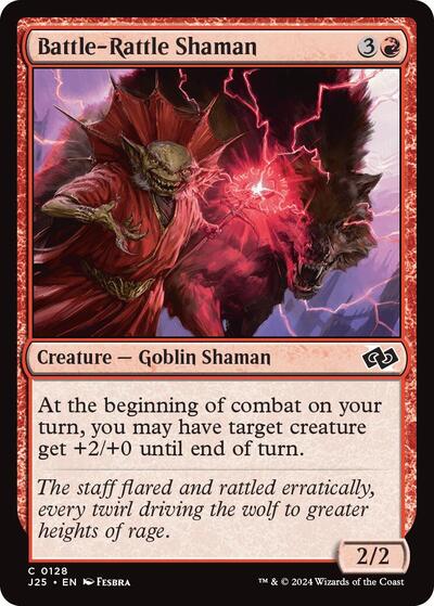 Battle-Rattle Shaman (Foundations Jumpstart) Light Play