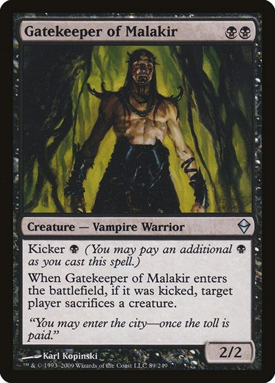 Gatekeeper of Malakir (Zendikar) Medium Play