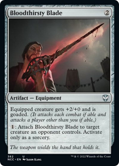 Bloodthirsty Blade (Commander: Streets of New Capenna) Light Play