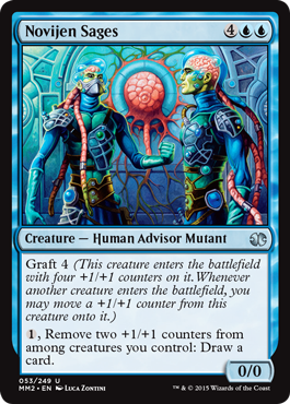 Novijen Sages (Modern Masters 2015) Light Play Foil
