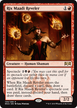 Rix Maadi Reveler (Ravnica Allegiance) Light Play Foil