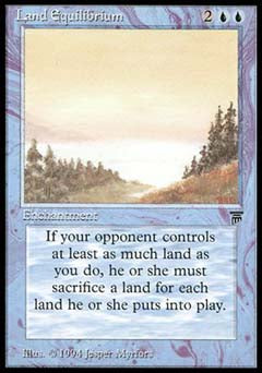 Land Equilibrium (Legends) Near Mint