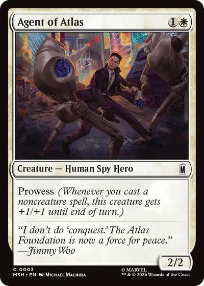 Agent of Atlas (Marvel Super Heroes) Near Mint Foil