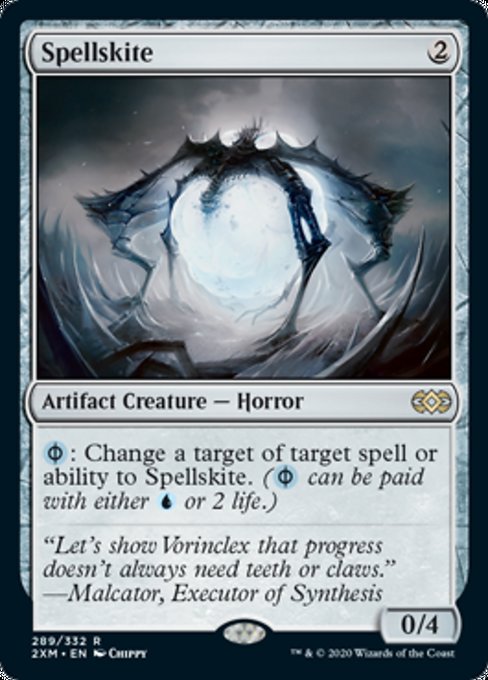 Spellskite (Double Masters) Light Play Foil