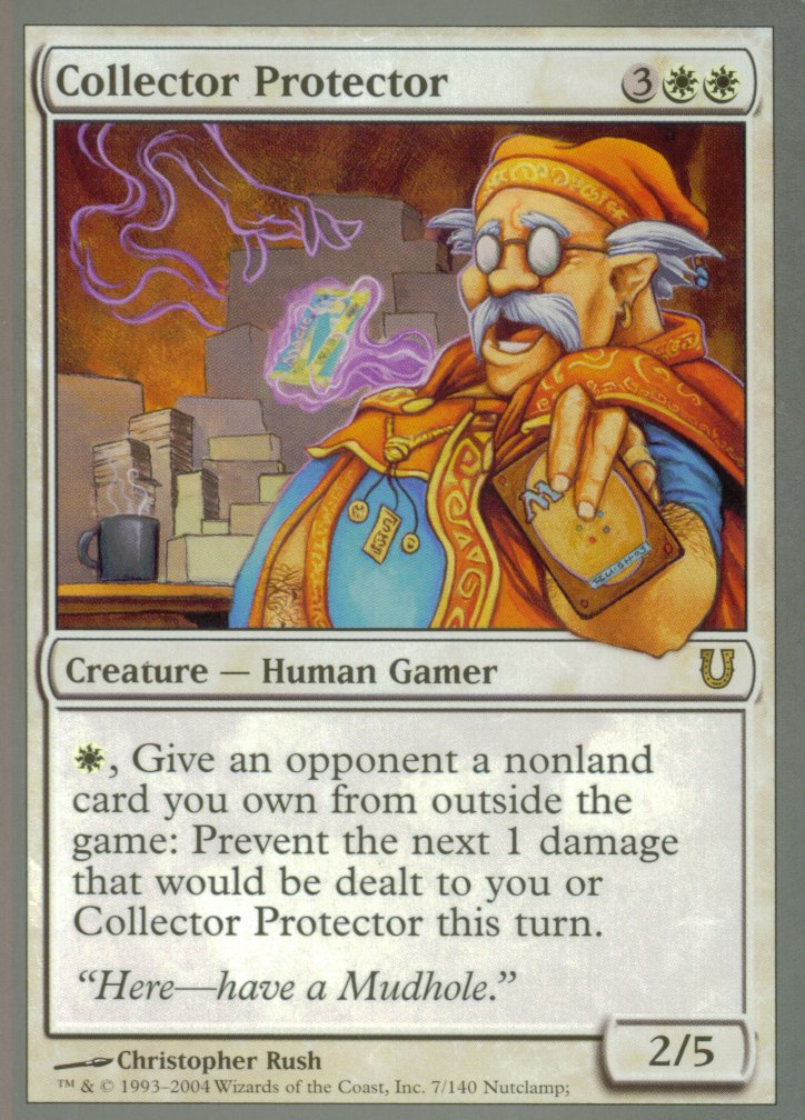 Collector Protector (Unhinged) Near Mint Foil