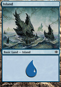 Island (237) (Shards of Alara) Medium Play