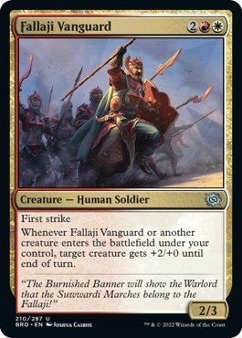 Fallaji Vanguard (The Brothers' War) Light Play
