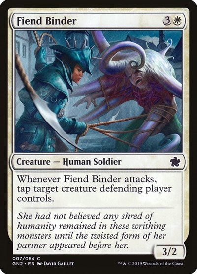 Fiend Binder (Magic Game Night 2019) Near Mint