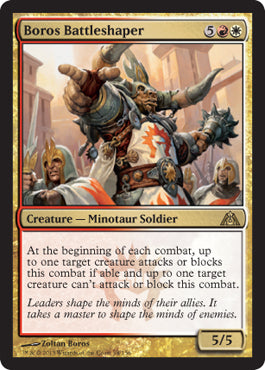 Boros Battleshaper (Dragon's Maze) Medium Play Foil