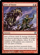Jaws of Stone (Duel Decks: Venser vs Koth) Light Play