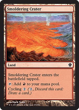 Smoldering Crater (Commander 2013 Edition) Near Mint