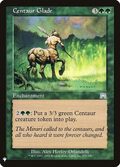 Centaur Glade (Mystery Booster) Near Mint