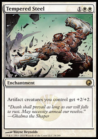 Tempered Steel (Scars of Mirrodin) Heavy Play