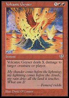 Volcanic Geyser (Mirage) Medium Play