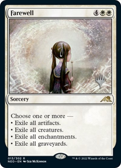 Farewell (Promo Pack: Kamigawa: Neon Dynasty) Near Mint