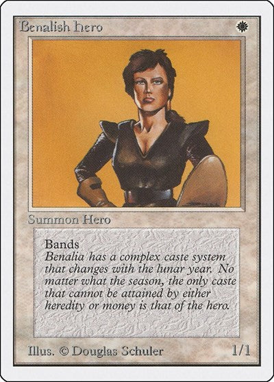Benalish Hero (Unlimited) Light Play