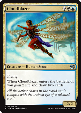 Cloudblazer (Kaladesh) Light Play Foil