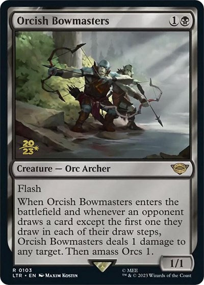 Orcish Bowmasters (Promos: Prerelease Cards) Light Play Foil