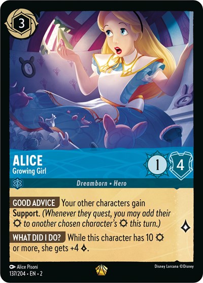 Alice - Growing Girl (Rise of the Floodborn) Near Mint