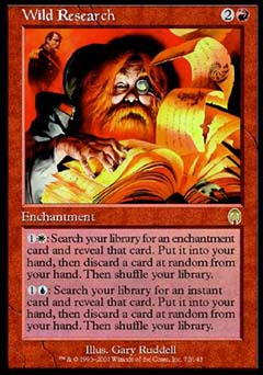 Wild Research (Apocalypse) Medium Play Foil