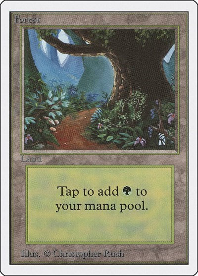 Forest B (Unlimited) Near Mint